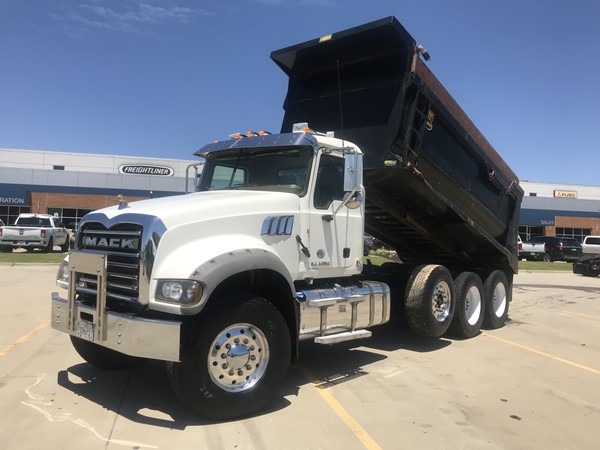 Dump Truck with back open