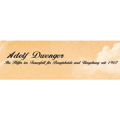 Adolf Dwenger Bestattungen, Inh. Stefan Dwenger Bestattungsinstitut in Bargteheide - Logo