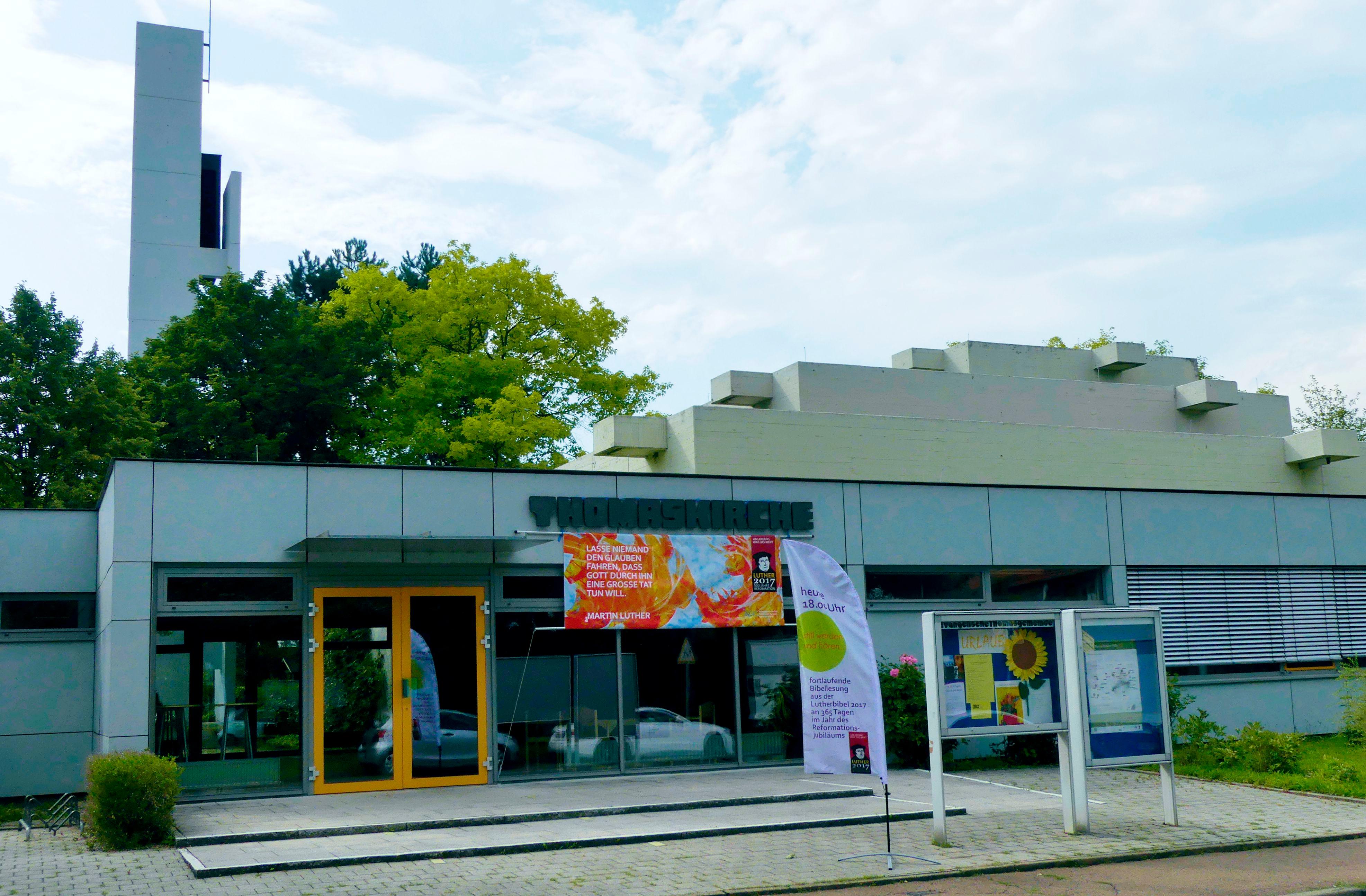 Thomaskirche - Evangelische Stadtkirchengemeinde Kirchheim unter Teck, Aichelbergstraße 585 in Kirchheim unter Teck