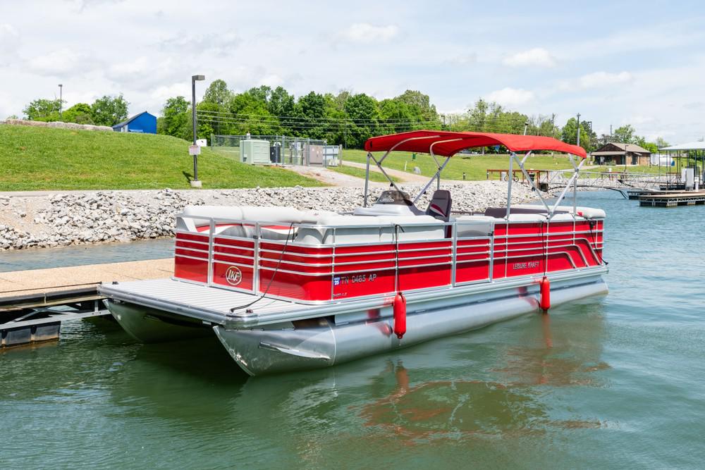 Image 7 | Pontoon Boat Rentals at Cherokee Outdoor Resort