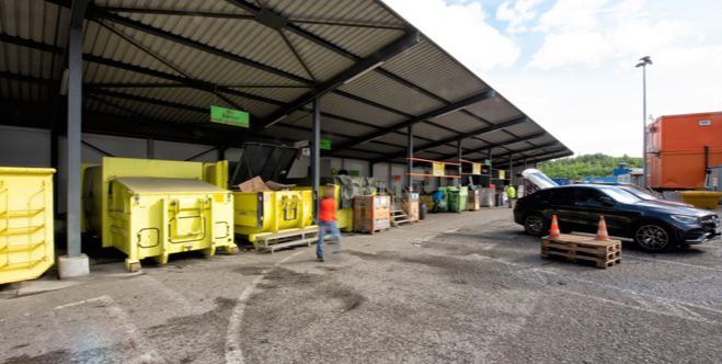 REWAG Recycling- und Entsorgungscenter Wiggertal AG, Gewerbegebiet Kornweg in Oftringen