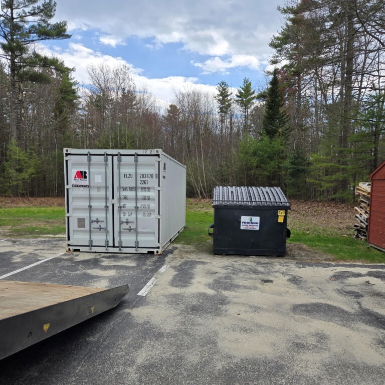 Abco Rental & Storage, Inc recently delivered a 20ft storage container rental to a hair salon in Sca 
