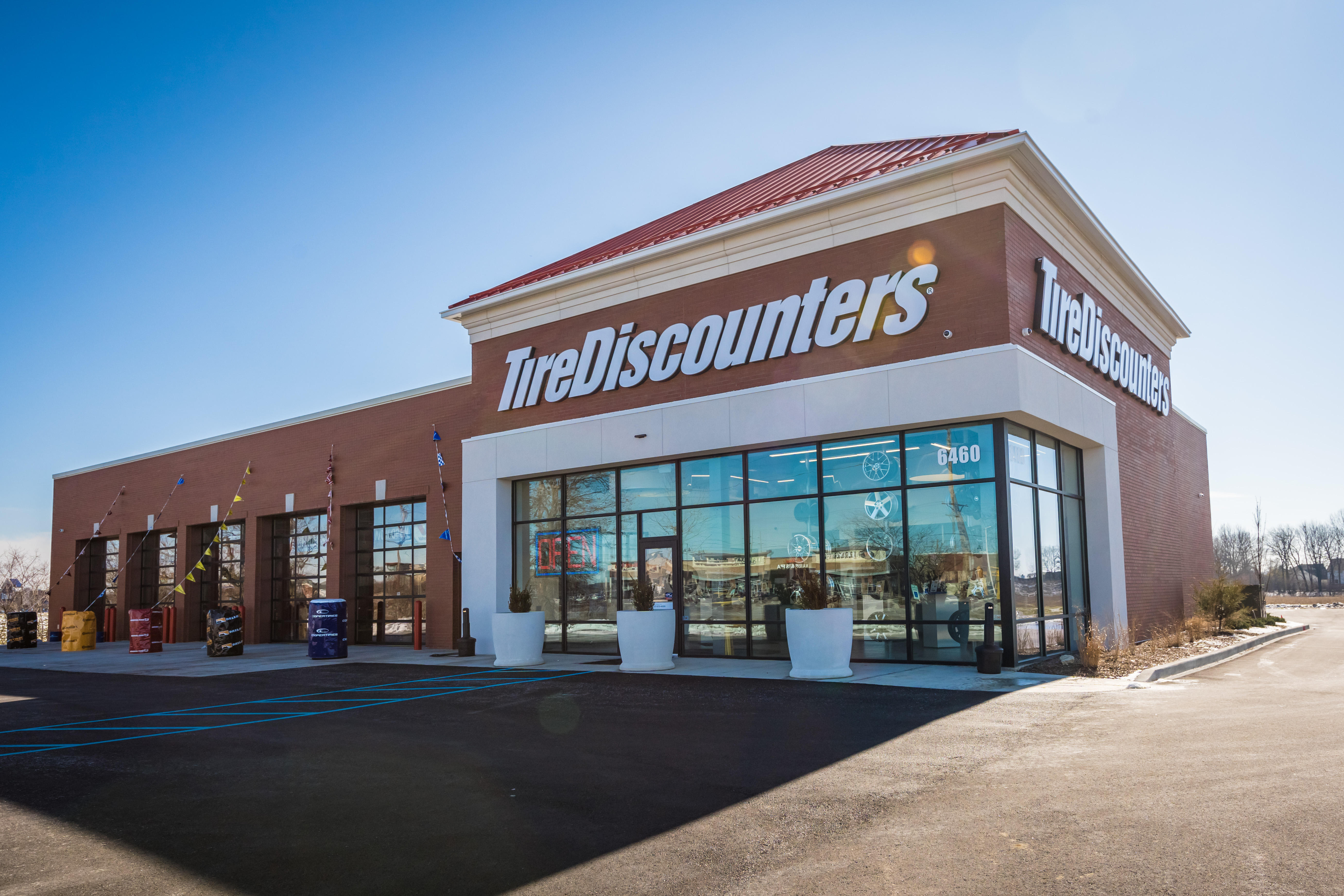 Tire Discounters on 6460 Center Drive in Whitestown