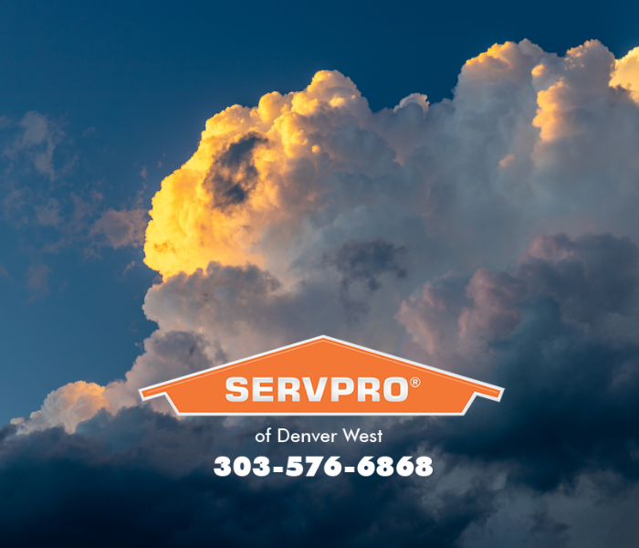 Do you know that there are more thunderstorms in Denver in July than any other month of the year? SERVPRO® of Denver West responds to storm damage emergencies 24-hours a day.