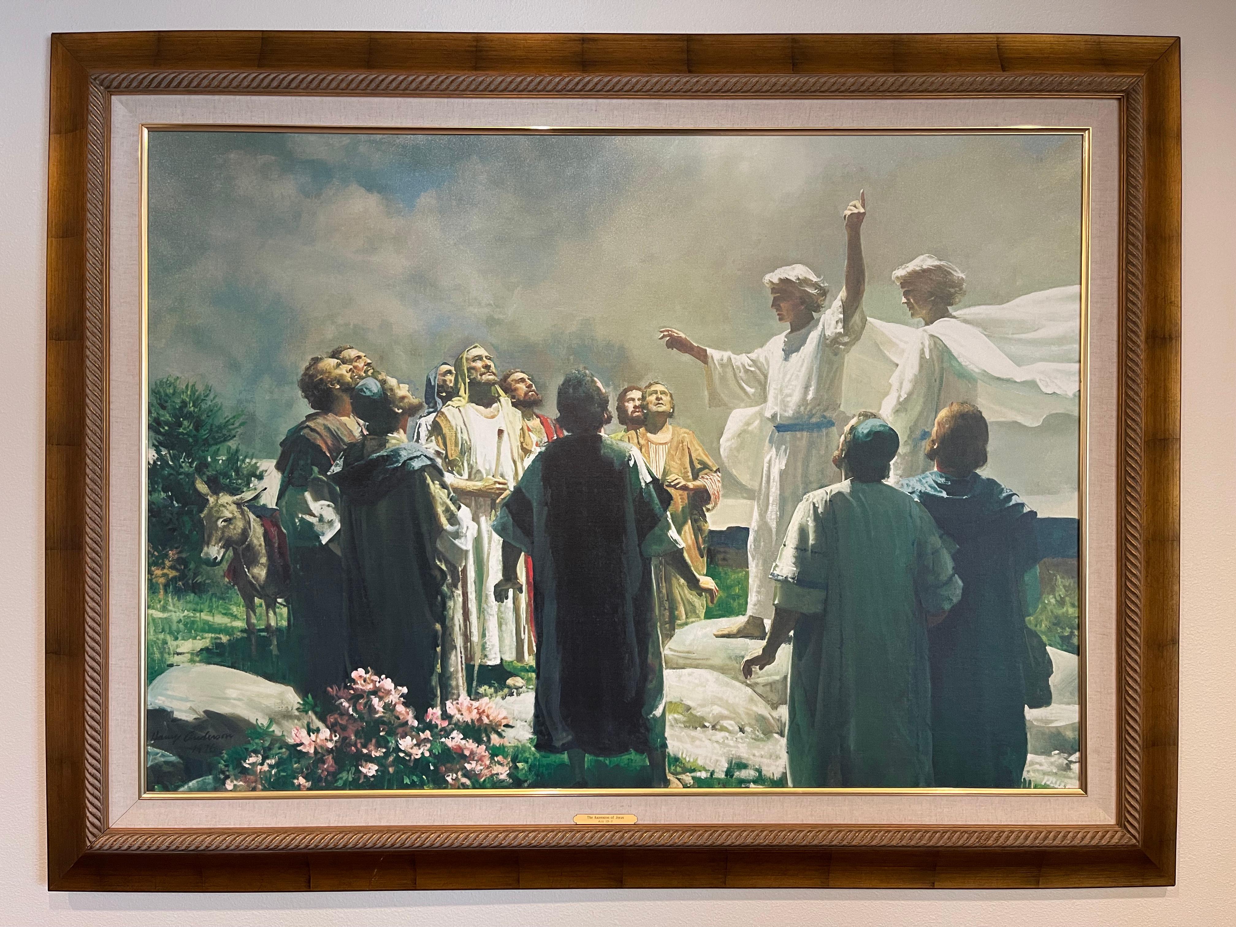 The Ascension of Jesus by Harry Anderson - Acts 1:9–11