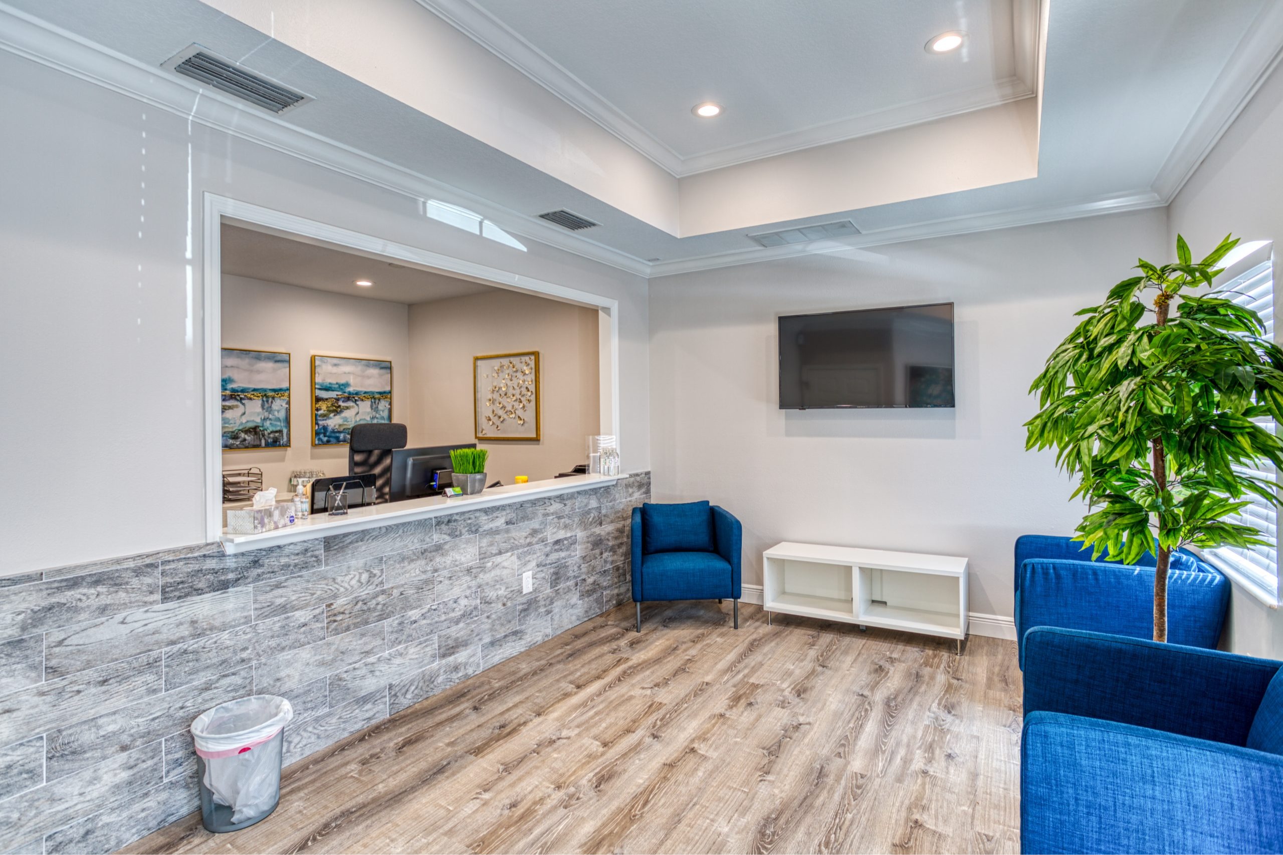 NeuroSpa Wesley Chapel Patient Welcome Area 