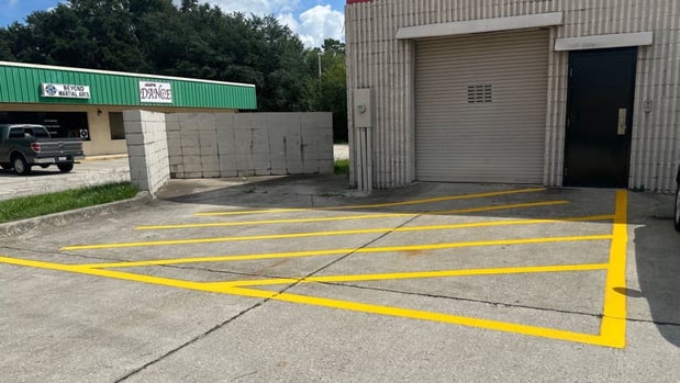 Images G-FORCE Parking Lot Striping of Jacksonville
