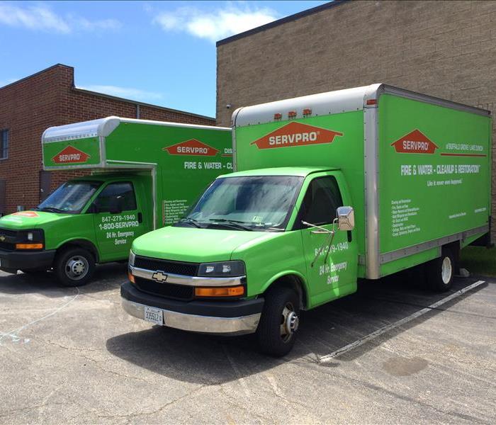 It's a beautiful day here at SERVPRO of Buffalo Grove/Lake Zurich and our trucks are standing by to offer you quick, professional, and thorough assistance for whatever your project may be!