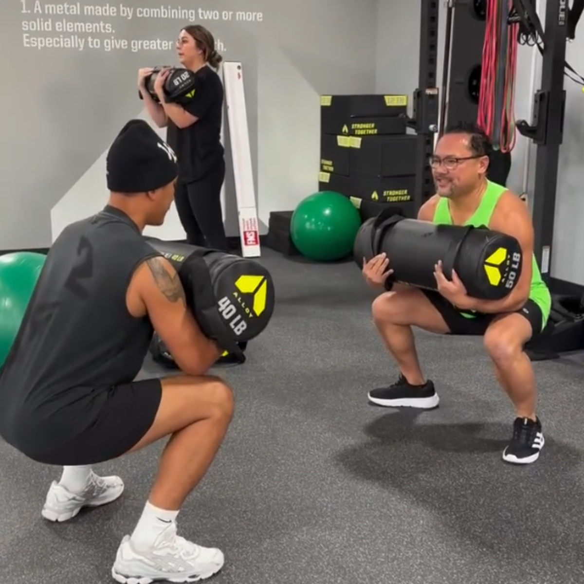 Functional Strength Training in Layton, UT

Looking for strength training in Layton that supports real-life movement? At Alloy Personal Training Layton, our functional strength training program is designed for adults 35+ who want to build muscular strength safely and sustainably.

Unlike random workouts, our structured strength training program focuses on movement patterns that improve balance, stability, and joint health. Each strength workout routine includes progressive resistance training, core strength exercises, and mobility work to reduce injury risk and improve long-term performance.

Whether you&rsquo;re just starting with strength training for beginners or want a smarter strength building workout plan, our coaches provide guidance, form correction, and accountability every session.

Book your Starting Point Session today and experience functional strength training designed to help you move better, feel stronger, and stay active for years to come.