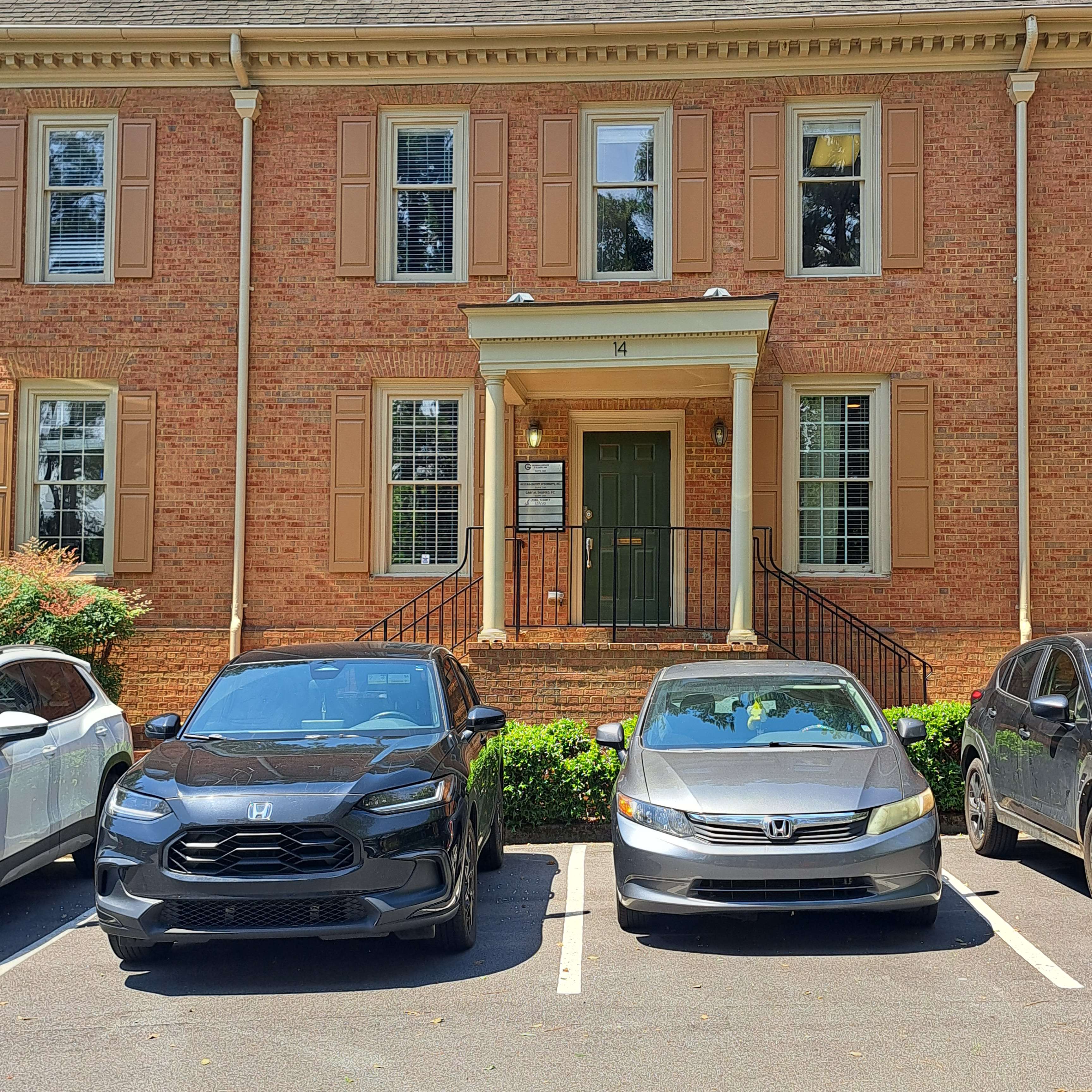 Sokolove Law Atlanta, Georgia Mesothelioma Law Firm Office Building & Parking Lot