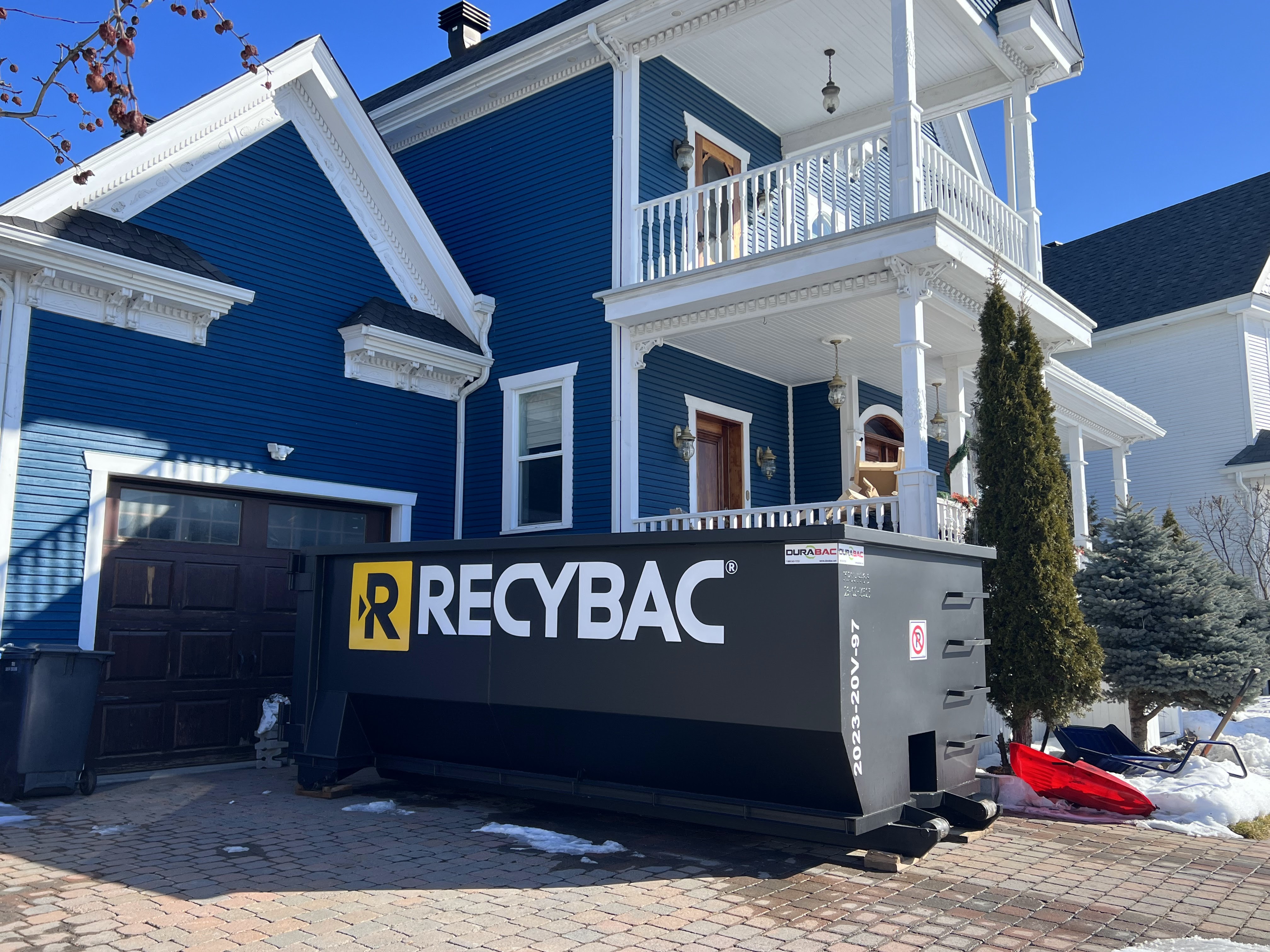 Images Location de conteneur RECYBAC Longueuil