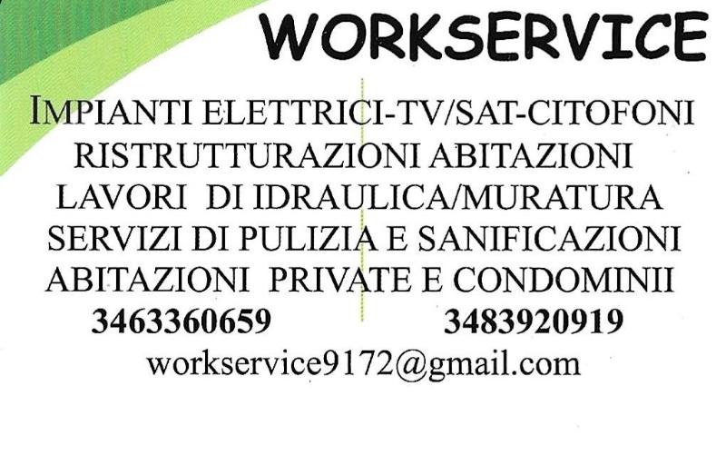 Images Workservice Impianti elettrici, antenne TV/SAT, ristrutturazioni, pulizie