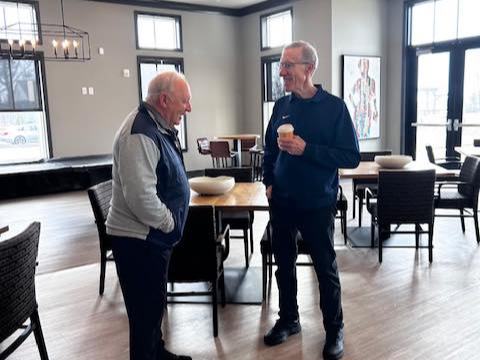 Last months First Friday Coffee event in Osborne Trails!