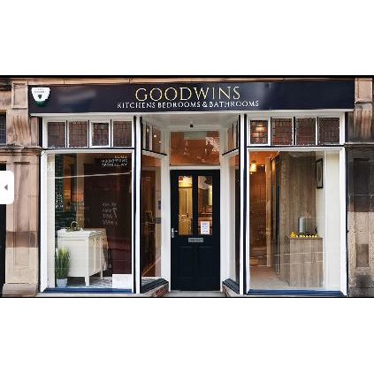 LOGO Goodwins Kitchens Bedrooms & Bathrooms Matlock 01629 258500