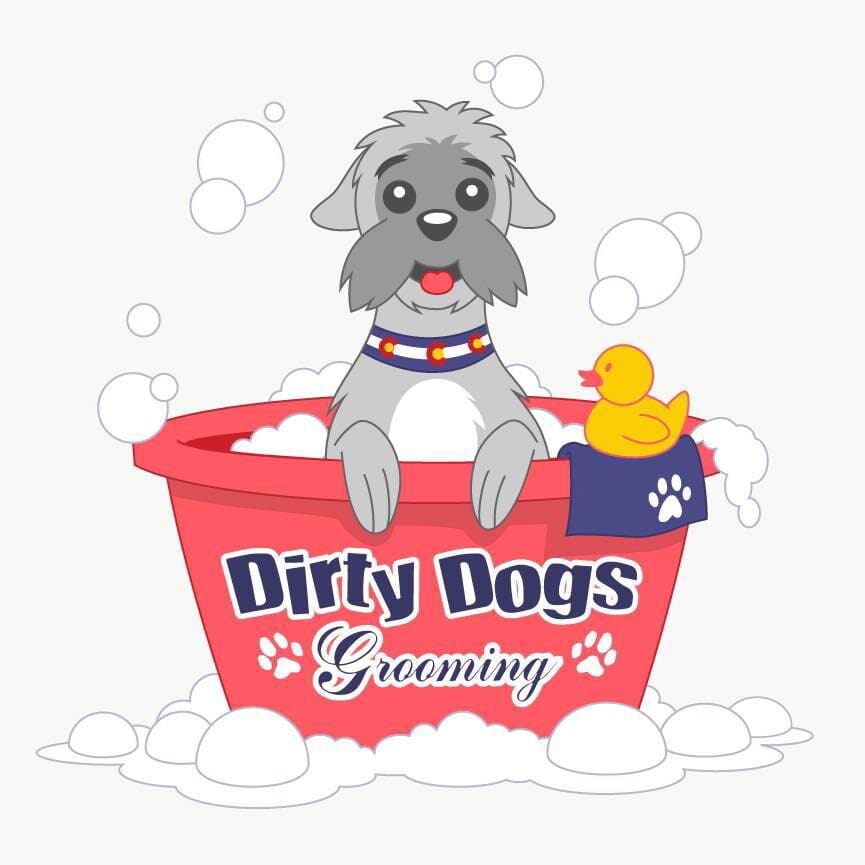 Dirty Dogs Grooming Logo