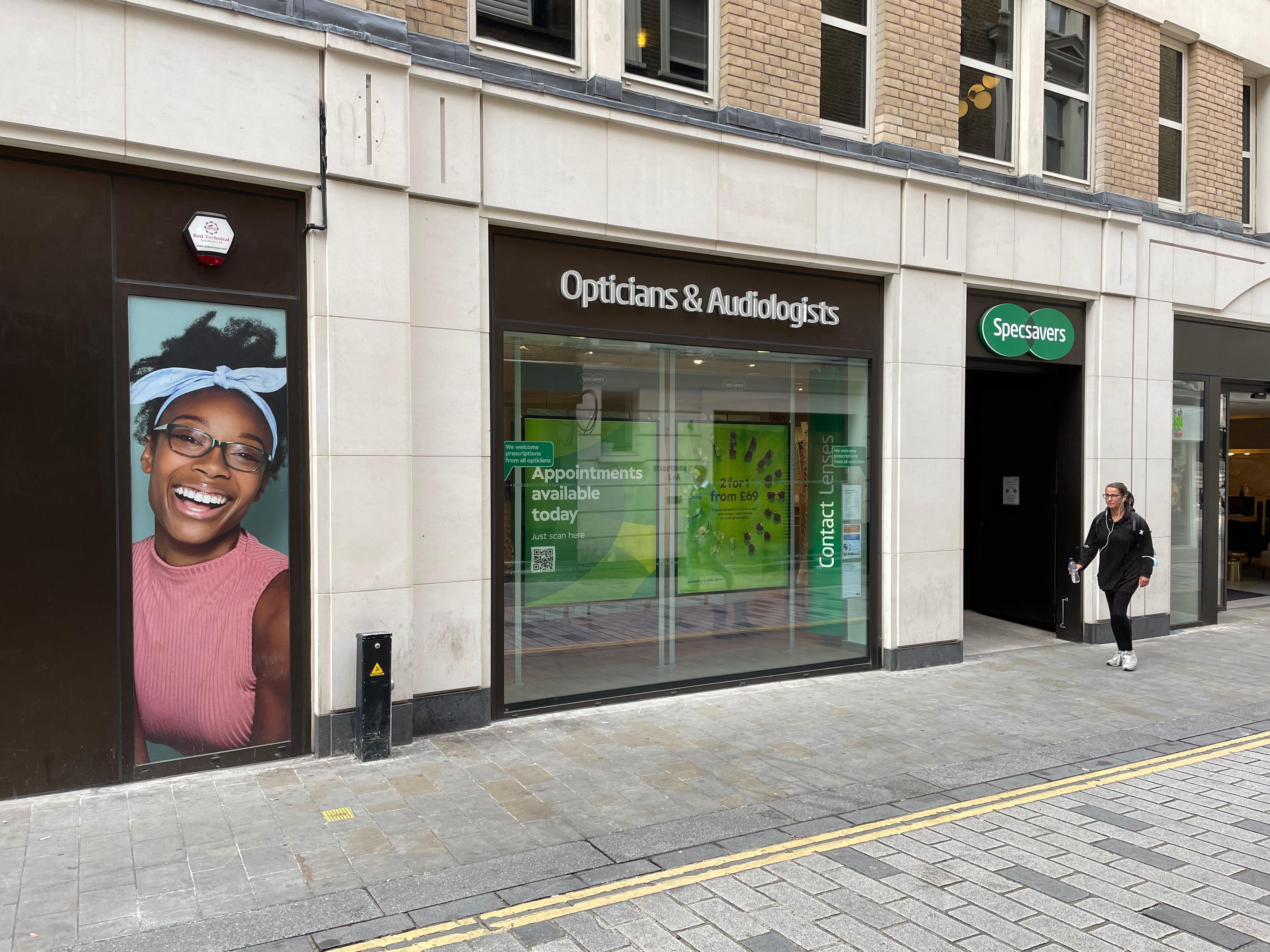 Specsavers - Liverpool Street Specsavers Opticians and Audiologists - Liverpool Street London 020 7377 4970