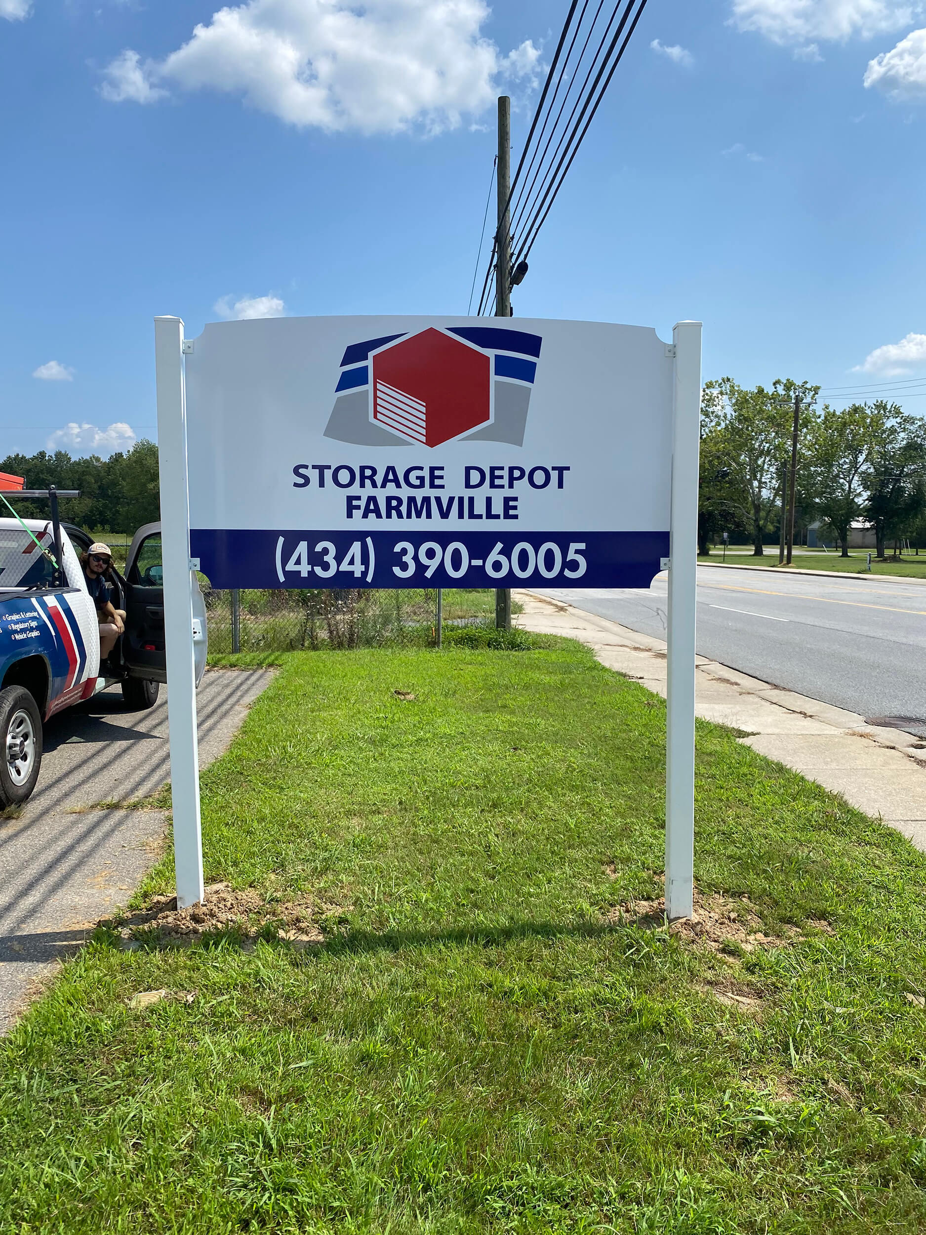 Storage Depot of Farmville - Exterior Signage