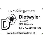 Die Erlebnsigärtnerei - Martin Dietwyler Logo