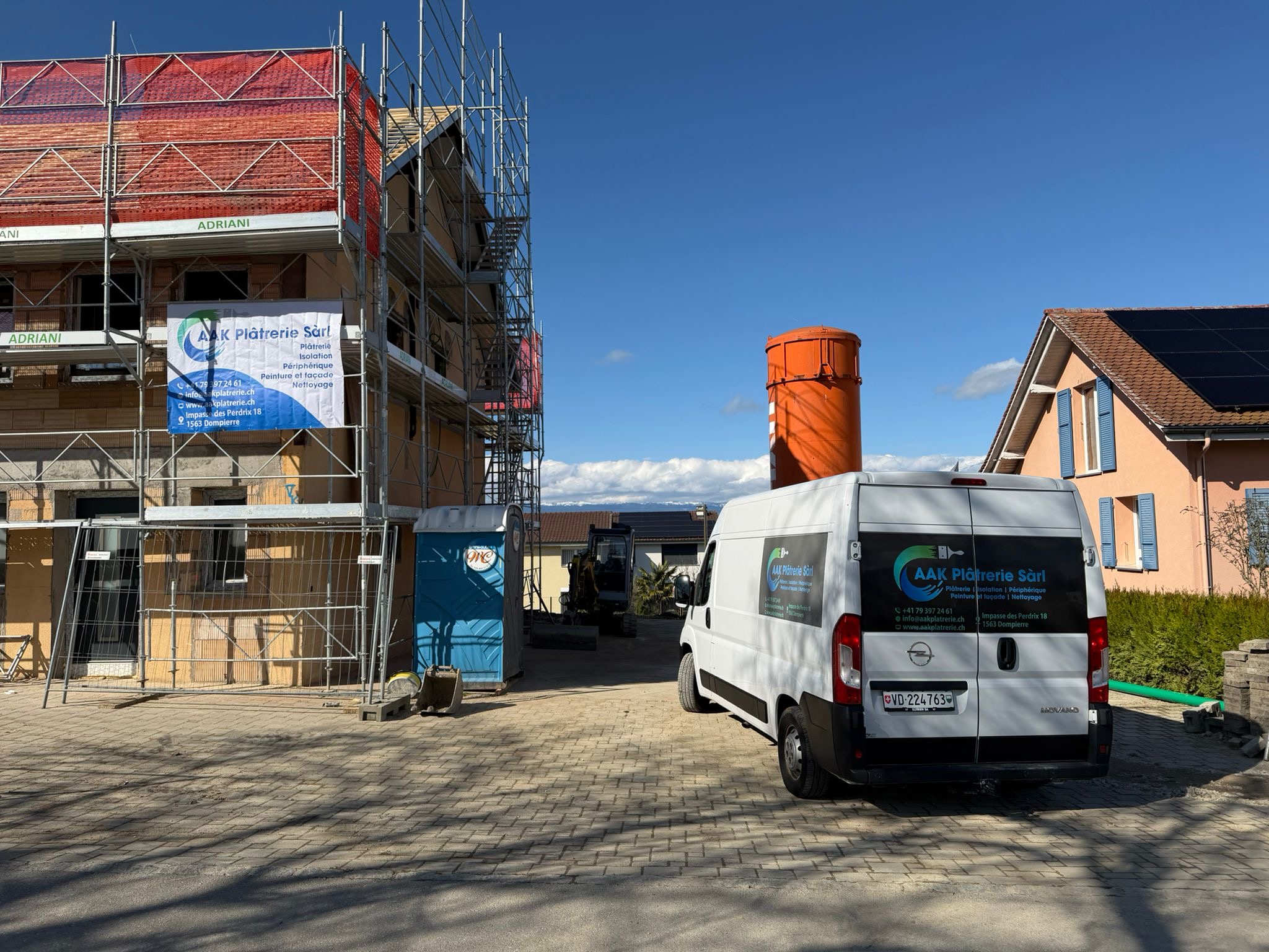 AAK Plâtrerie Sàrl, Impasse des Perdrix 18 in Dompierre FR