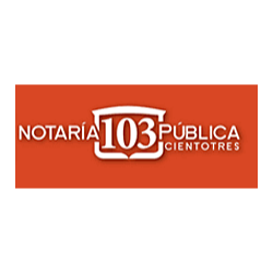 Notaría Pública 103 Logo