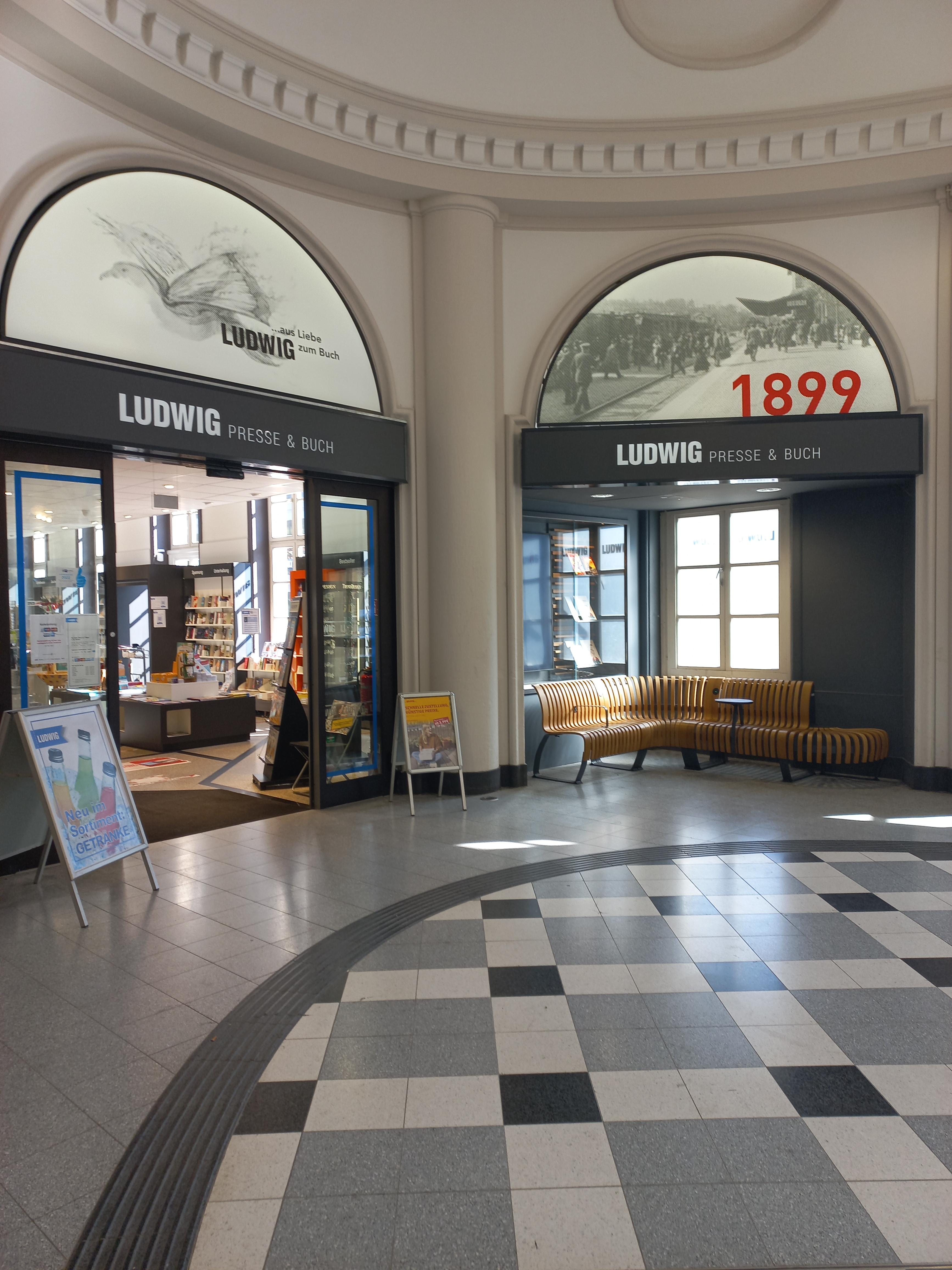 Buchhandlung Ludwig im Bahnhof Coburg