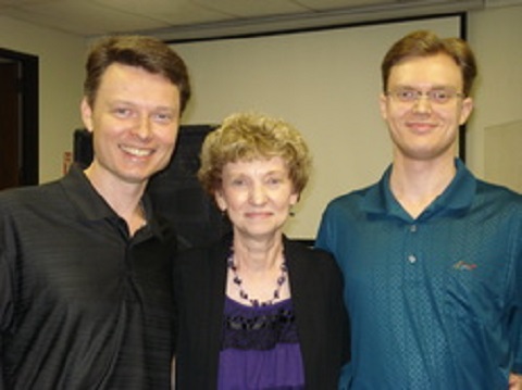 About Us:

West Oaks Music Studio is owned and operated by Judith Loftis and her two sons: Erich Loftis and Brian Loftis.  The studio has been successfully  teaching all types of musical instruments (including voice) for over 25 years in the Houston area. West Oaks Music is known and respected for its highly qualified teaching staff, student successes, family-friendly atmosphere and exciting and professional recitals. Judith has called Houston home for over 30 years having been born and raised in Detroit, Michigan where she received her business degree from Wayne State University. She also owns West Oaks Publishing Co. that publishes and sells instructional books in piano and guitar and also PIANO RACES - a game that was developed  by the late William H. Loftis and is sold all over the United States. Erich Loftis received his Masters Degree from Rice University in percussion and teaches advanced percussion, advanced piano and music theory and composition. Erich also is an expert piano tuner!  Brian Loftis received his Masters Degree from the University of Houston in Double Bass Performance and teaches double bass, electric bass and music production. Both Erich and Brian perform locally in the Houston area in addition to teaching at West Oaks Music Studio. Come by and meet the family and all of our talented instructors!