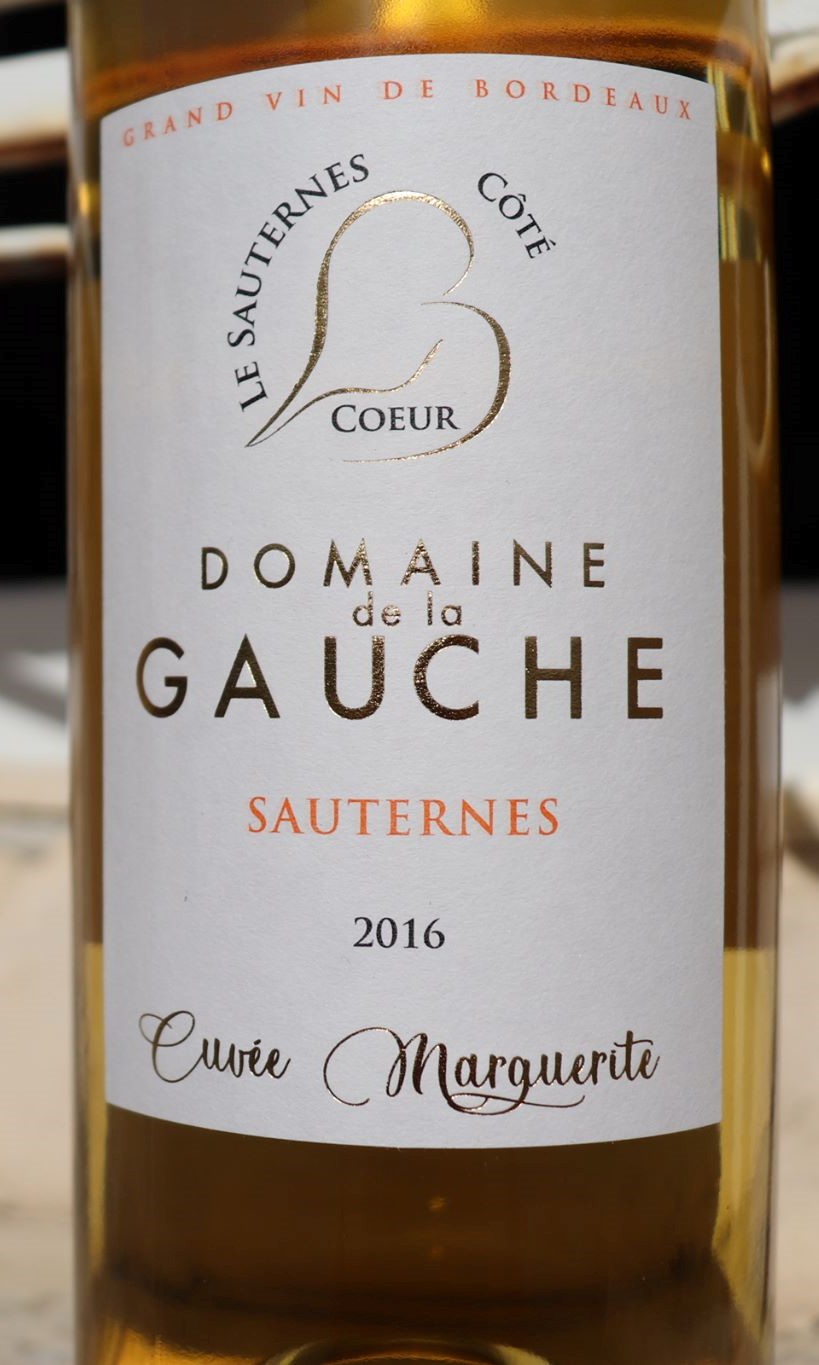 Cuvée spéciale Marquerite
Domaine de la Gauche