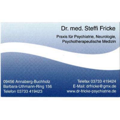 Dr.med. Steffi Fricke - Fachärztin für Neurologie / Psychiatrie / Psychotherapie  