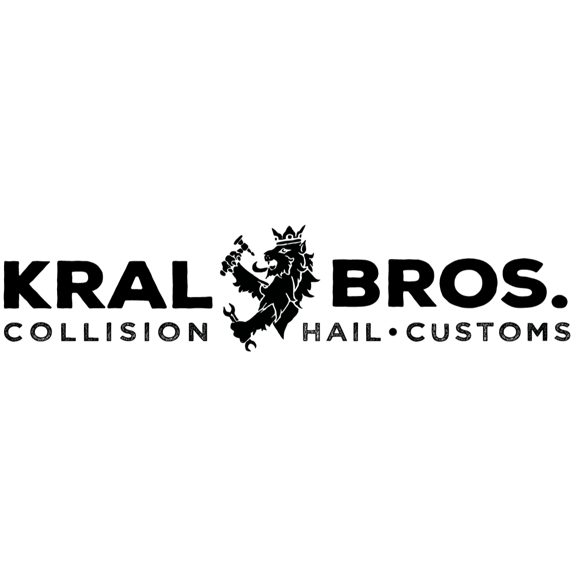 Kral Bros. Collision Hail Customs Logo