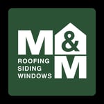 M&M Roofing, Siding & Windows Logo