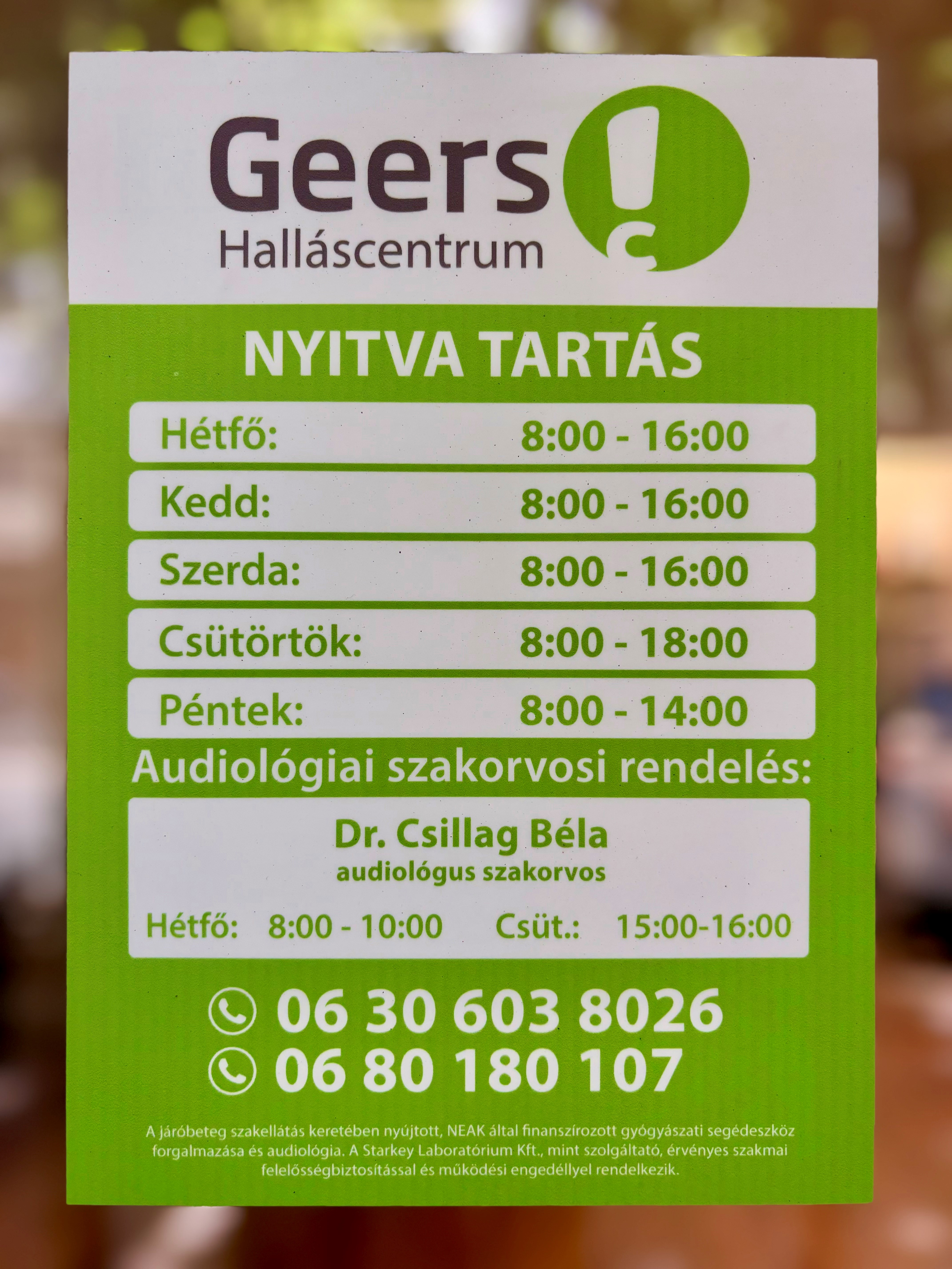 Images Geers Halláscentrum