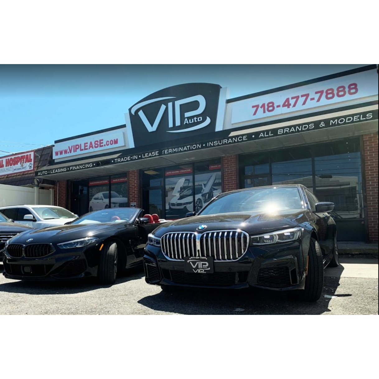 VIP Auto Lease Of NYC Logo