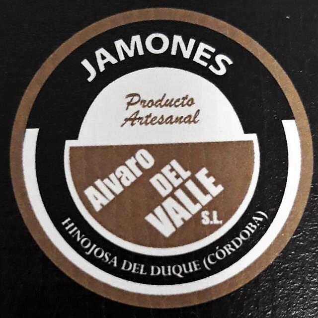 Jamones y embutidos Álvaro Del Valle Logo