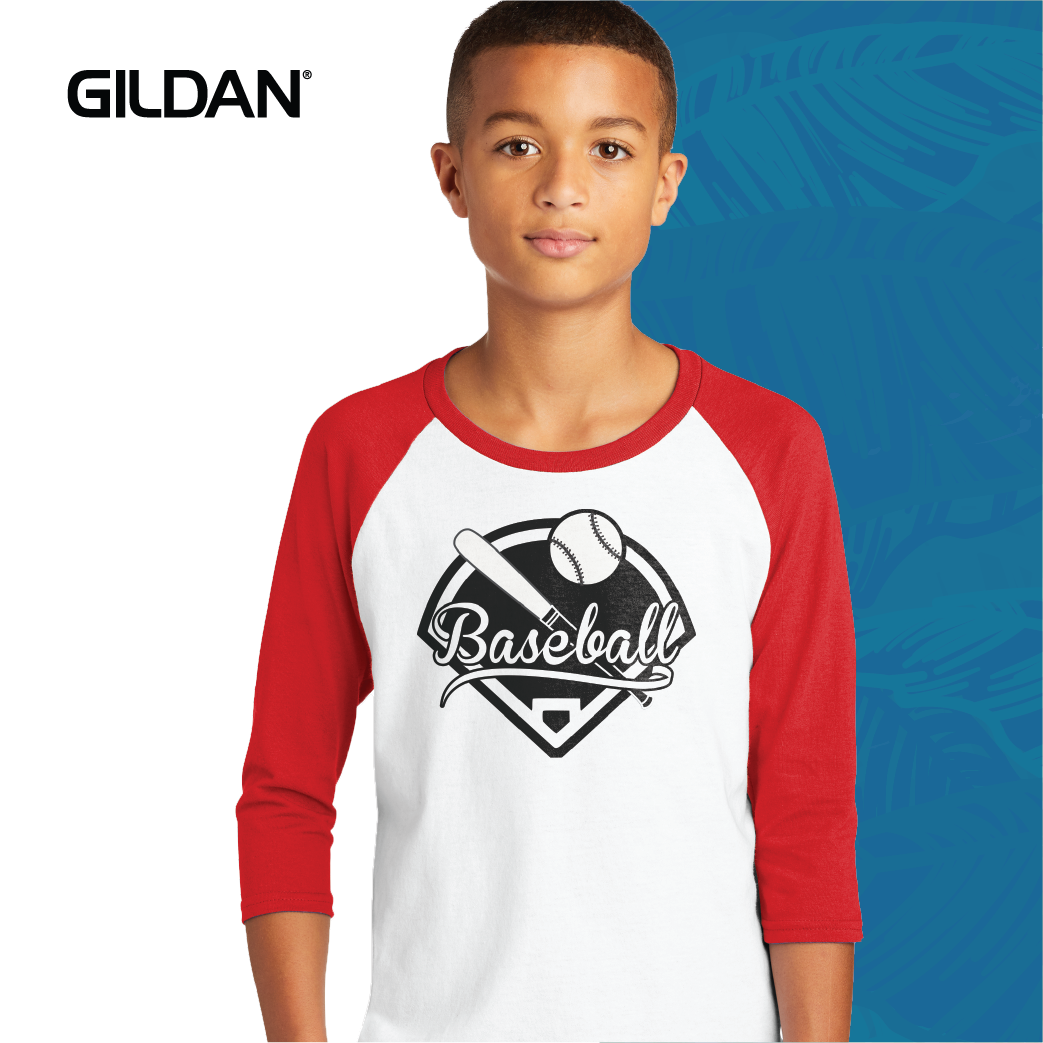 Gildan Youth shirts can easily be screen printed or customized at Big Frog!