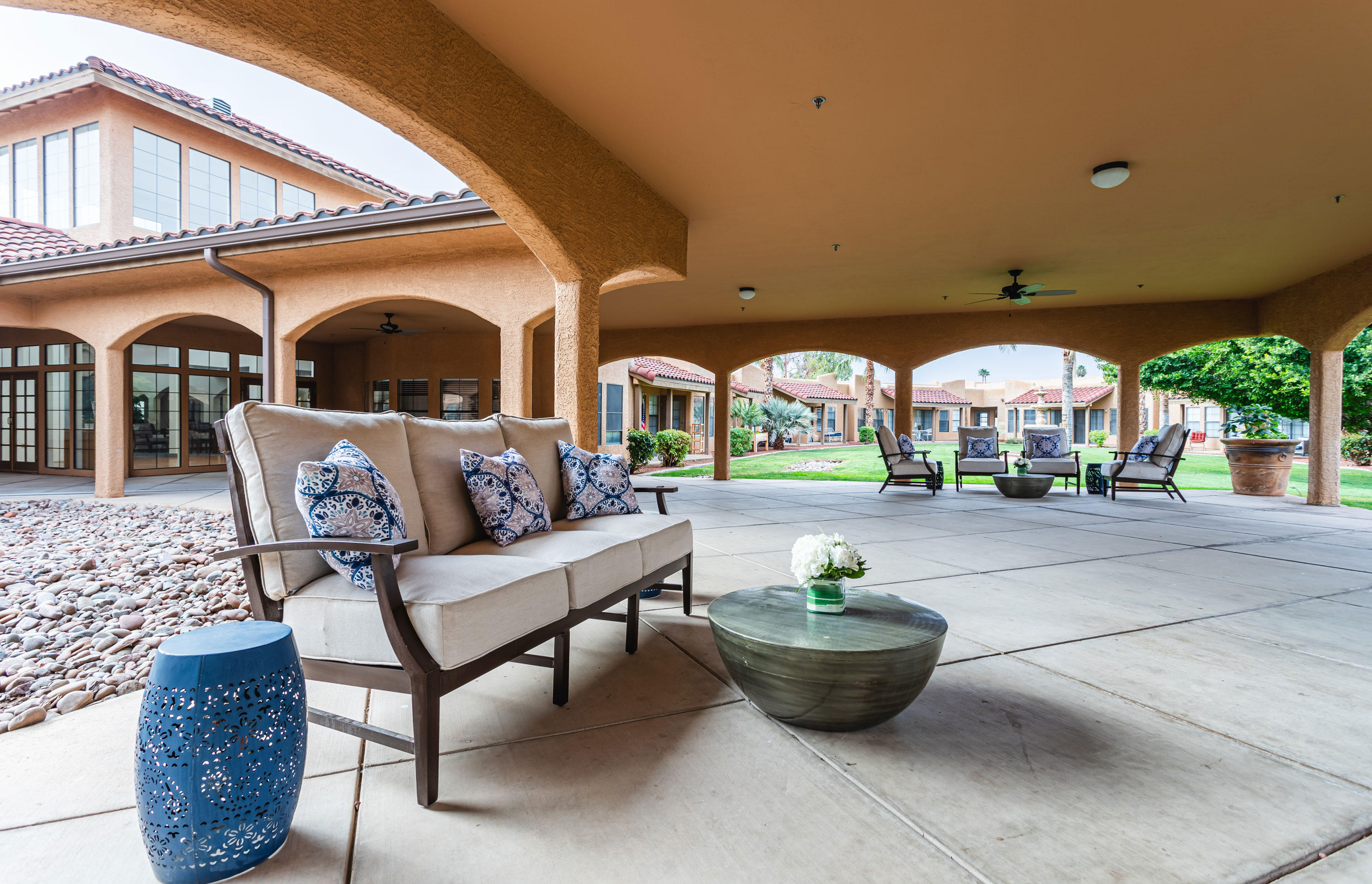 Exterior Courtyard