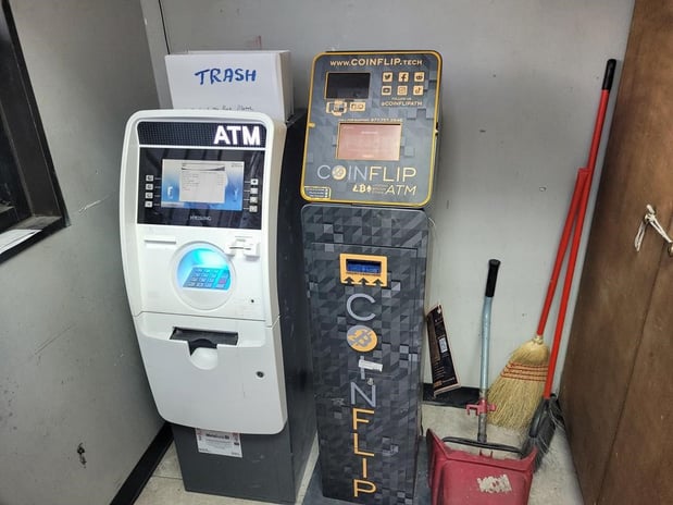 Images CoinFlip Bitcoin ATM - Chevron (Tucker)