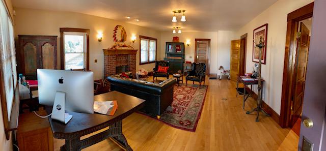 Our Western inspired office is designed to be comfortable for you.