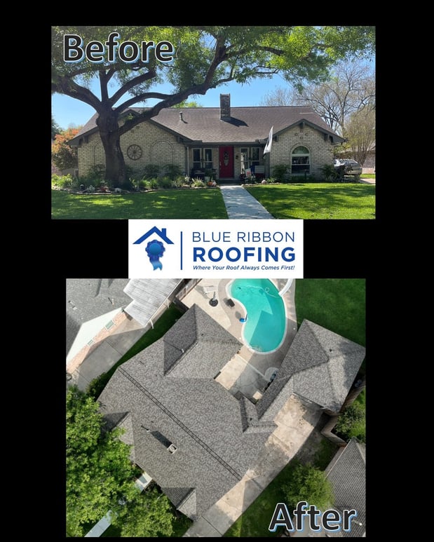 Images Blue Ribbon Roofing LLC - Jersey Village Roof Replacement