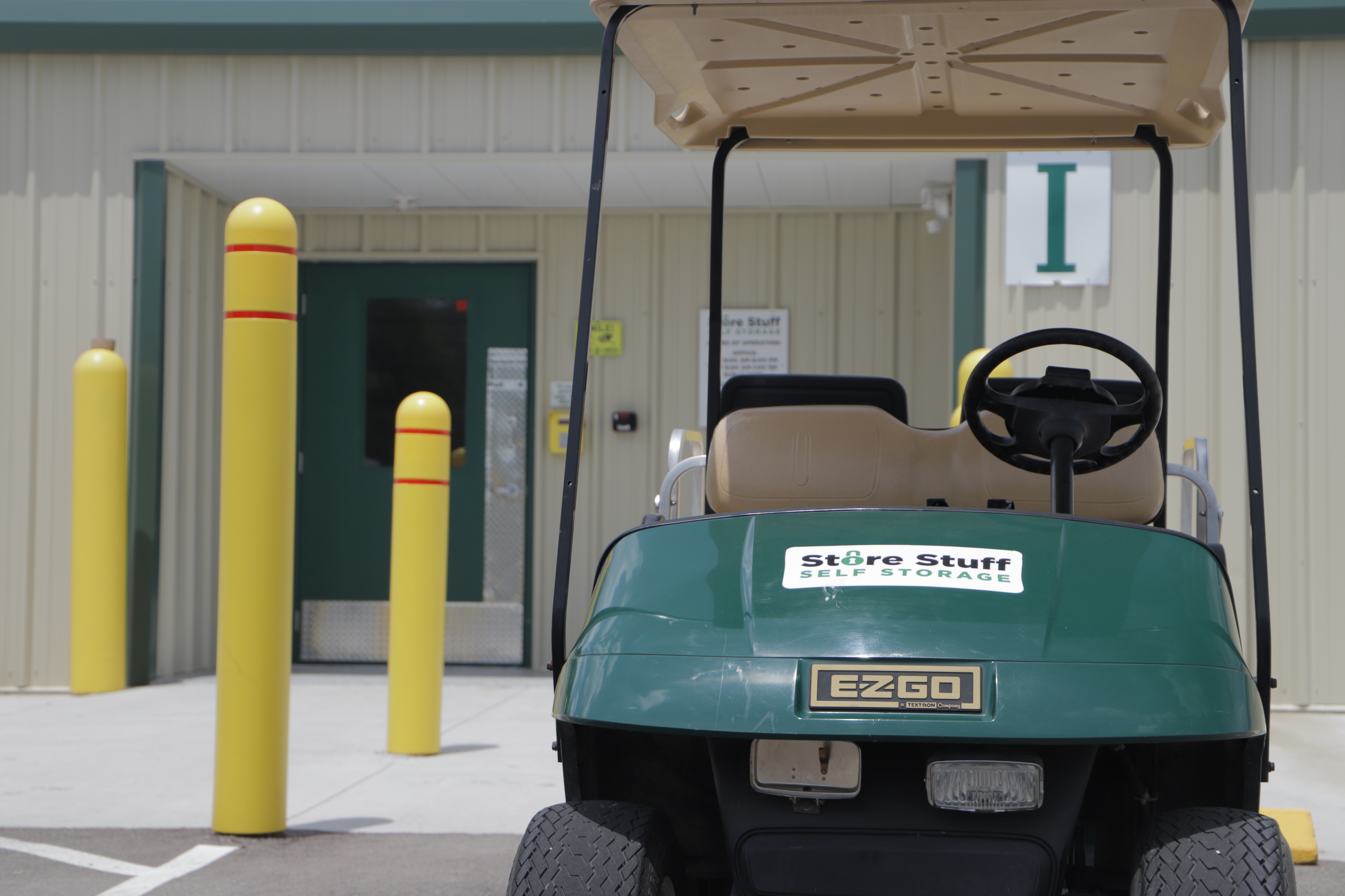 Safe and secure self-storage next to Mallard Homes Inc.