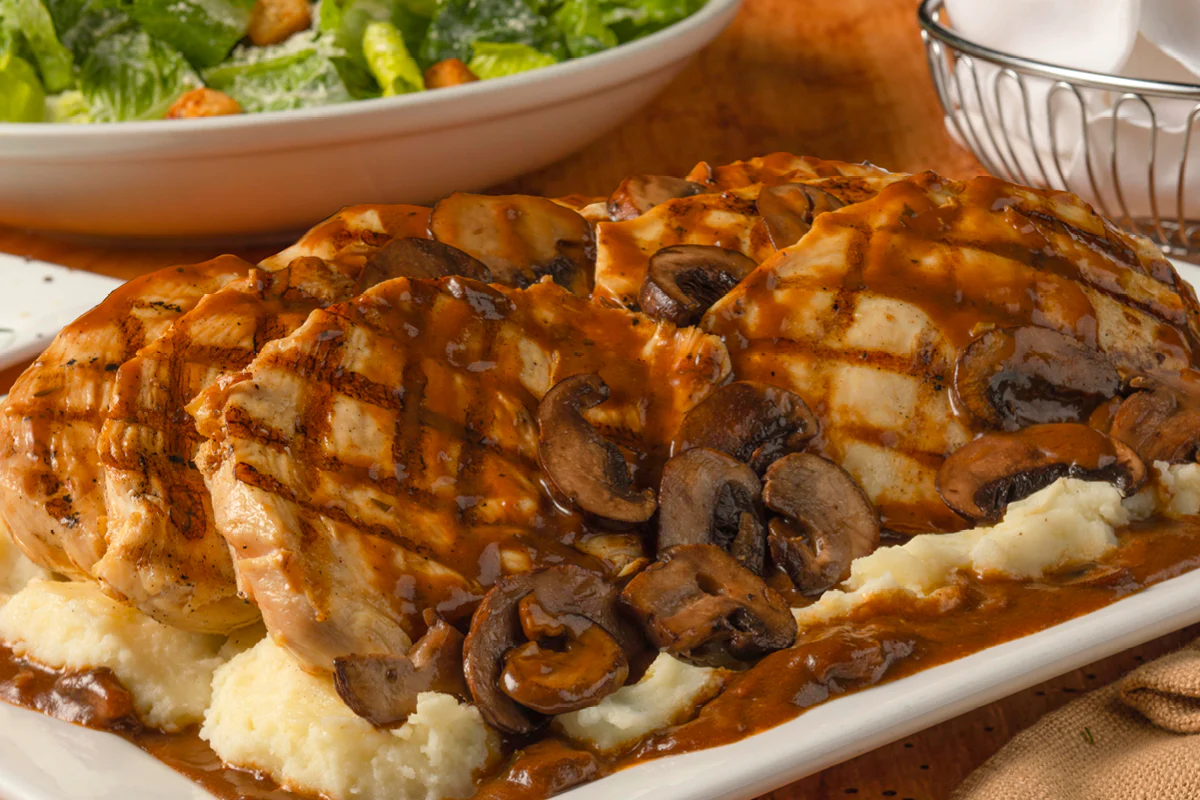 Grilled Chicken Marsala - Entrées