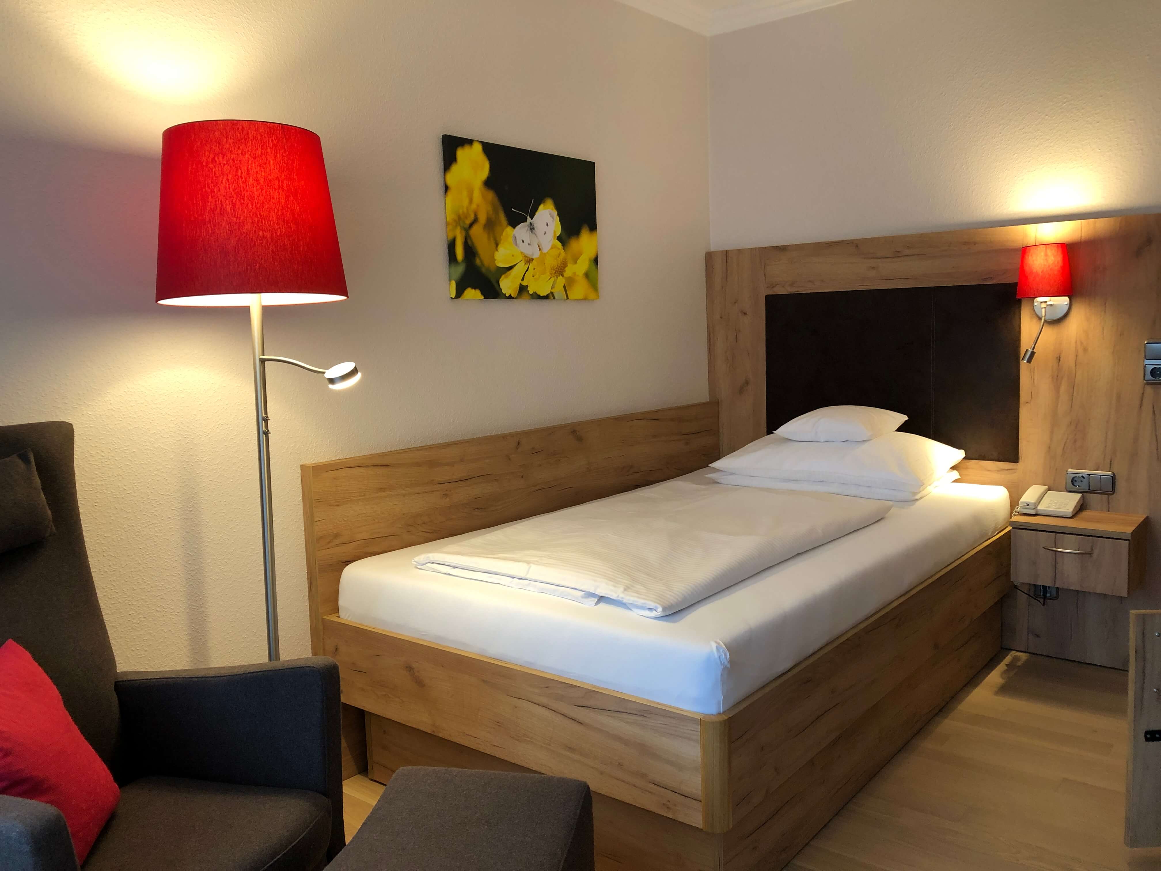 Komfort-Einzelzimmer im Hotel Sonnenhügel in Bad Bevensen