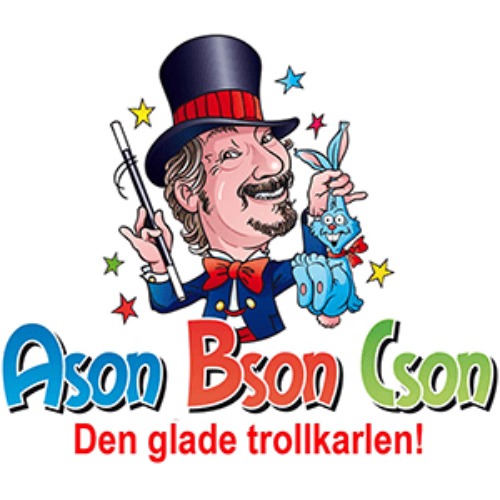 Ason Bson Cson - den glade trollkarlen! Logo
