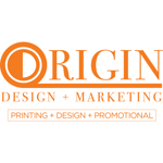 ORIGIN Design & Marketing Logo