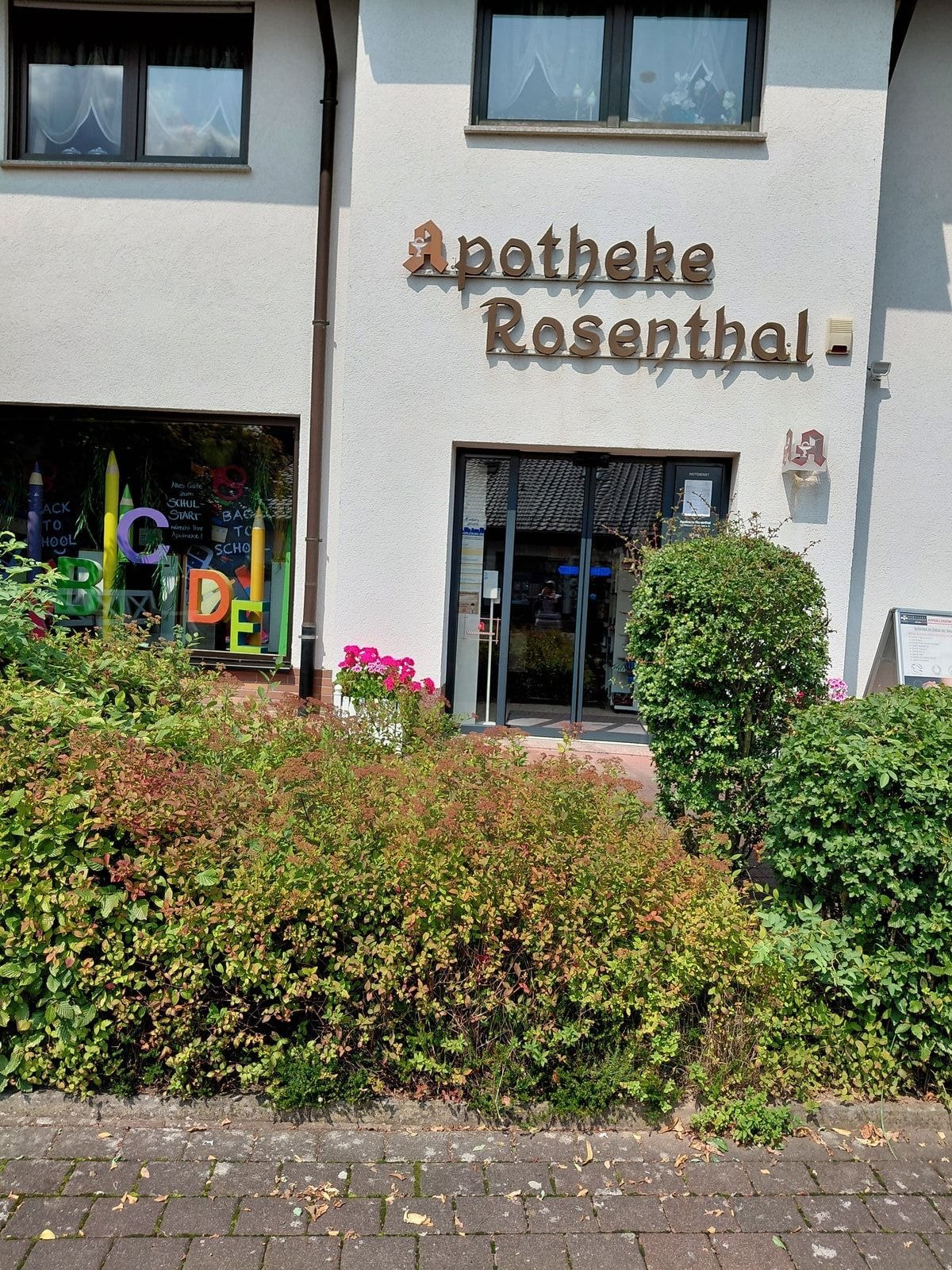 Apotheke Rosenthal, Lindenrain 3 in Rosenthal