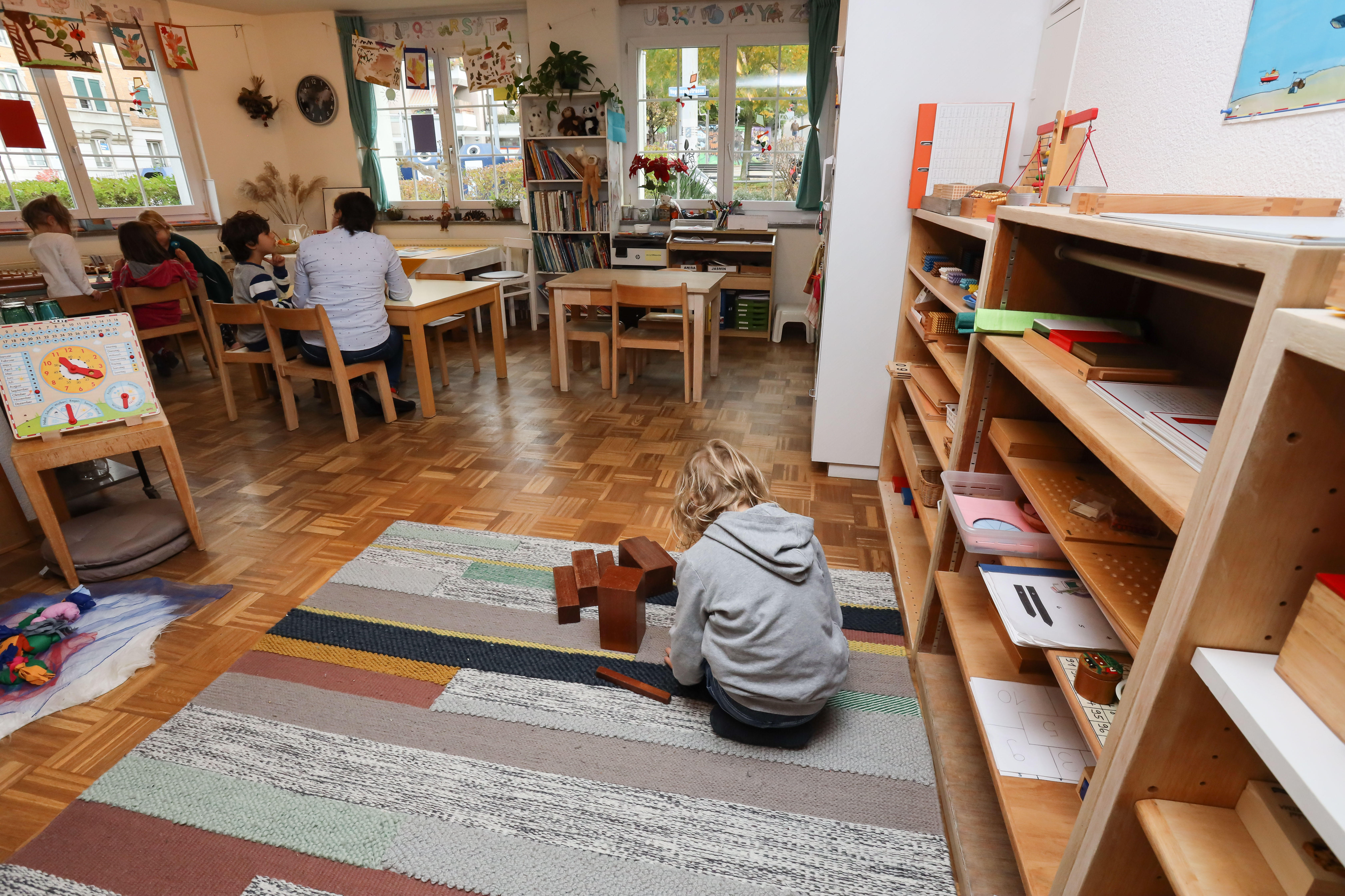 Bilder Montessori Kindergarten Sonne