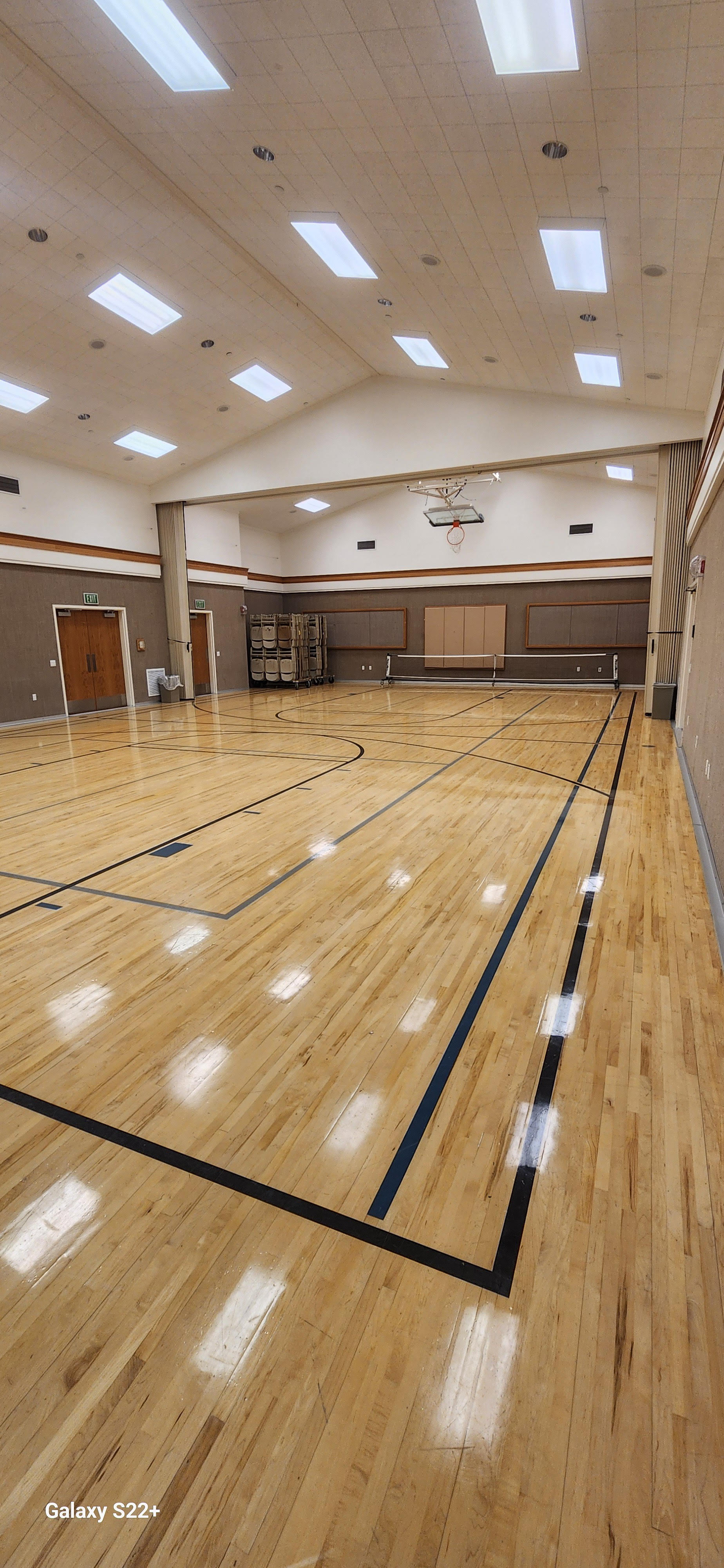 Each chapel has a gym to use for sports,  and other gatherings.