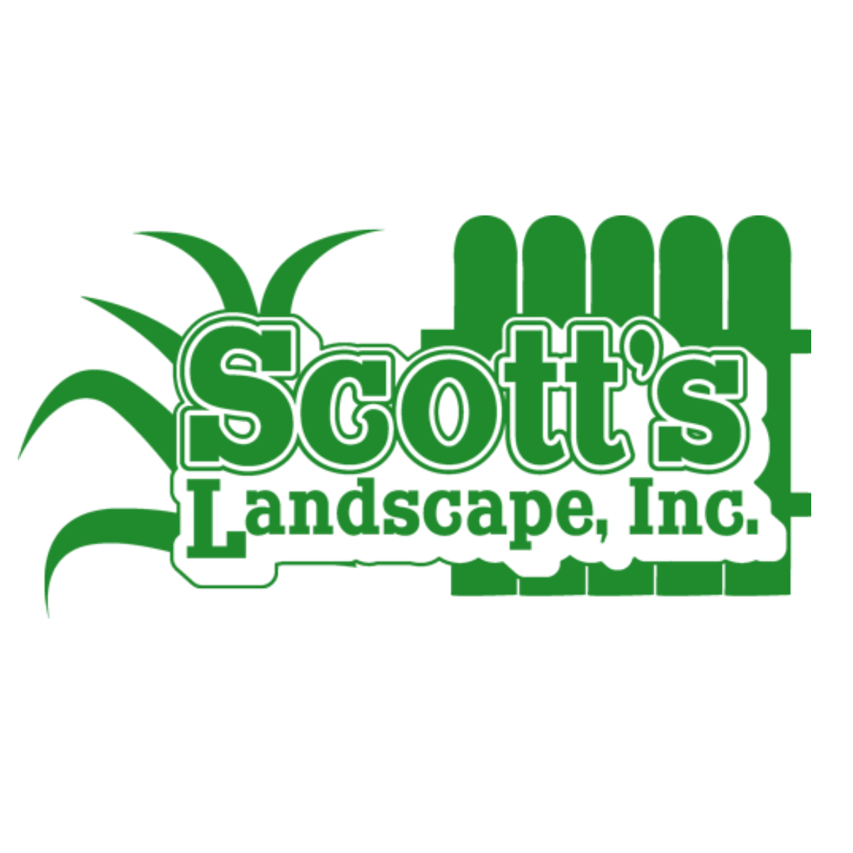 Scott's Landscaping and Fencing Logo