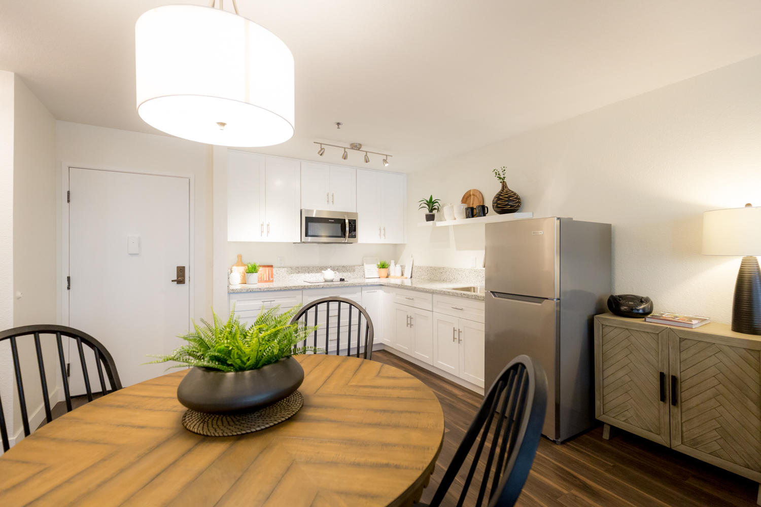 Kitchen and Dining Area