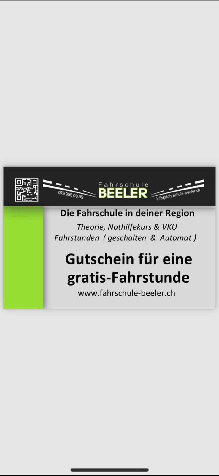 Bilder Fahrschule Beeler