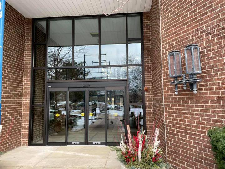 Commercial Glass Curtain Wall & Automatic Sliding Doors